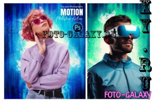 Motion Photoshop Action - 288443001