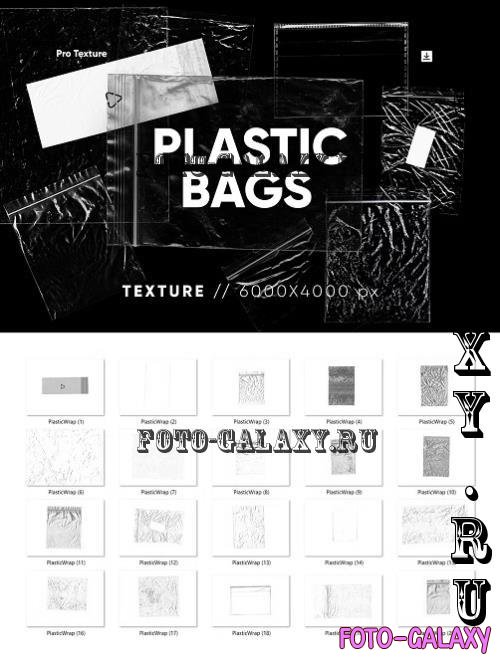 20 Plastic Bags Texture HQ - 42169340