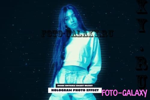 Hologram Photo Effect - 288544174