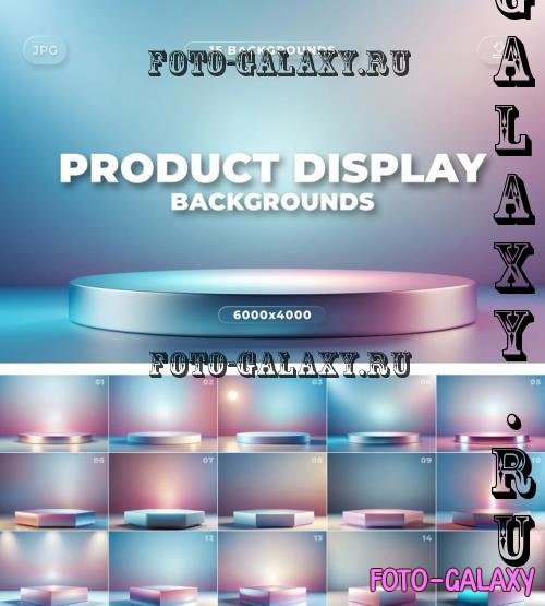 15 Iridescent Product Display Backgrounds - TC8DBML