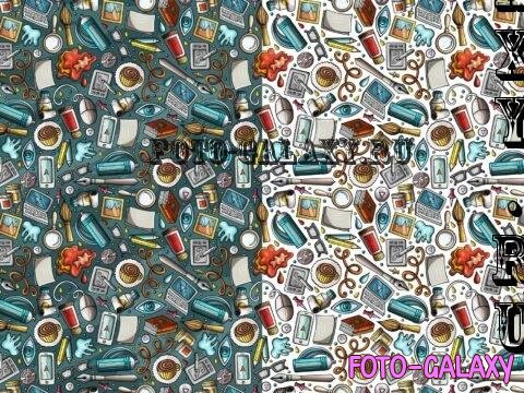Designer Tools Cartoon Seamless Pattern - KJ9RZEJ