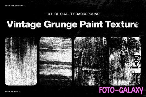 10 Vintage Grunge Paint Texture - 5BUHKBU