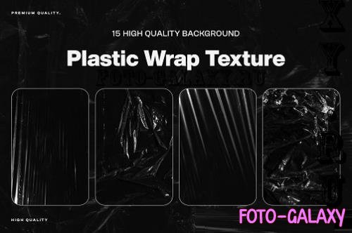 15 Plastic Wrap Texture Overlays - 7Y48WXA