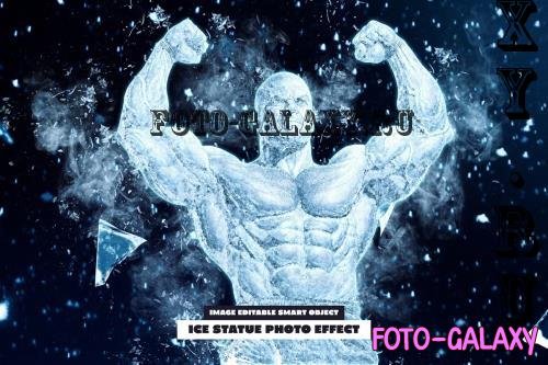 Ice Statue Photo Effect - 288701433