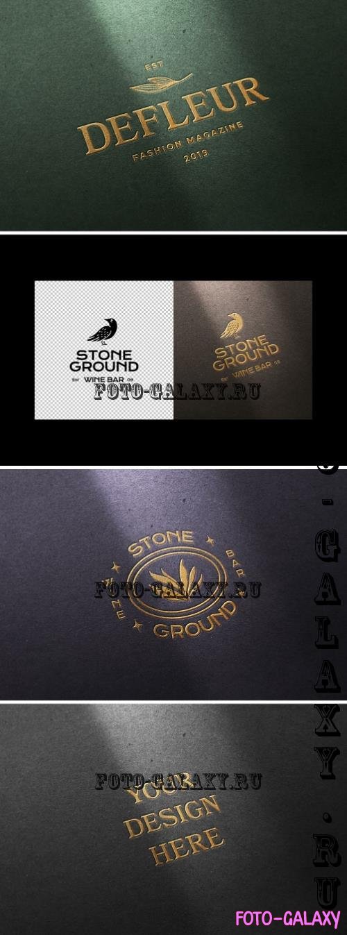 Craft Paper Logo Mockup - 288827954 - GYUFA82