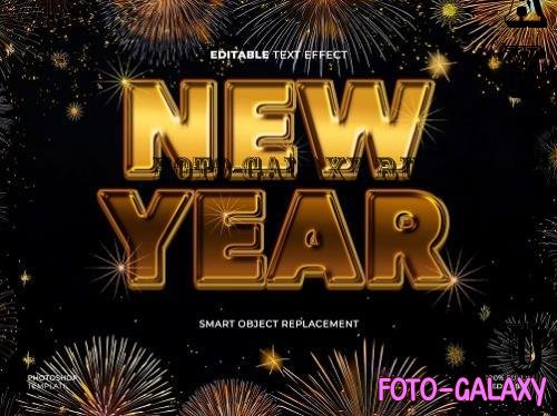 New Year Text Effect - H2MDHRP