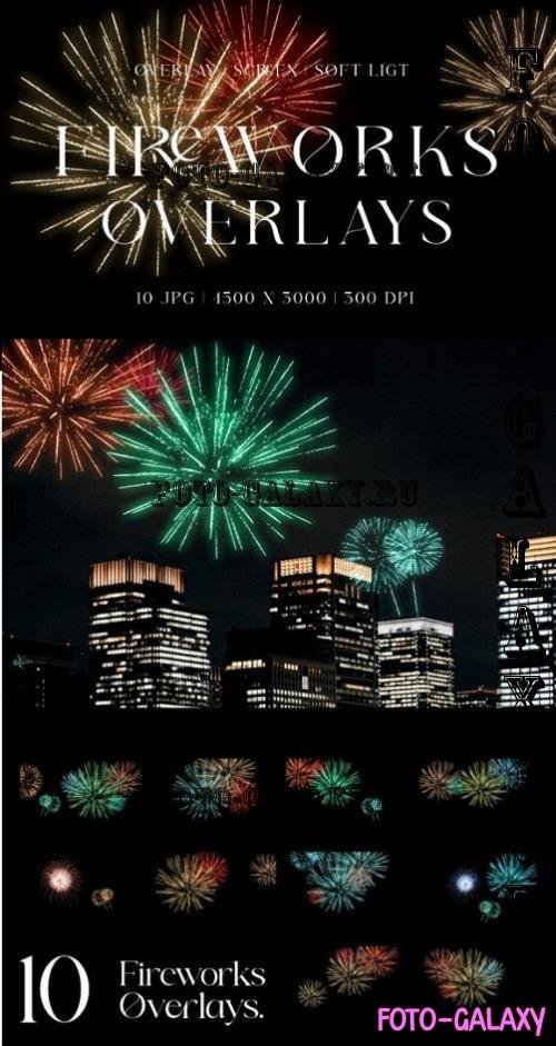 Fireworks Overlays - 289183515