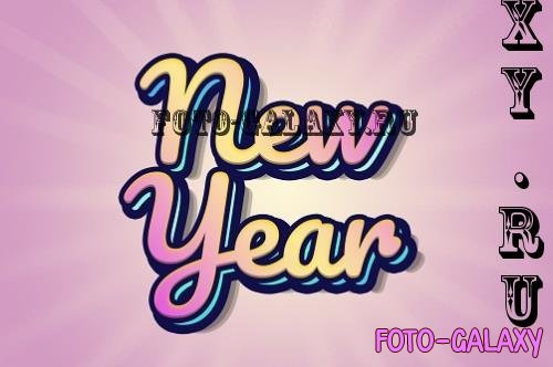 New year Text Effect - STBRN - S79H9QG