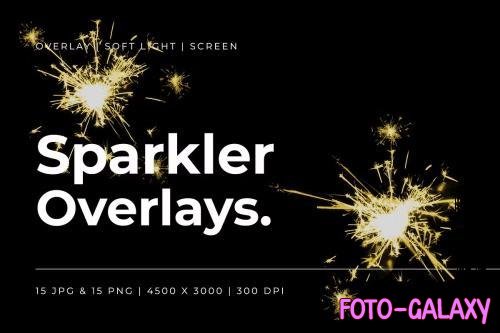 Sparkler Overlay - 288312160