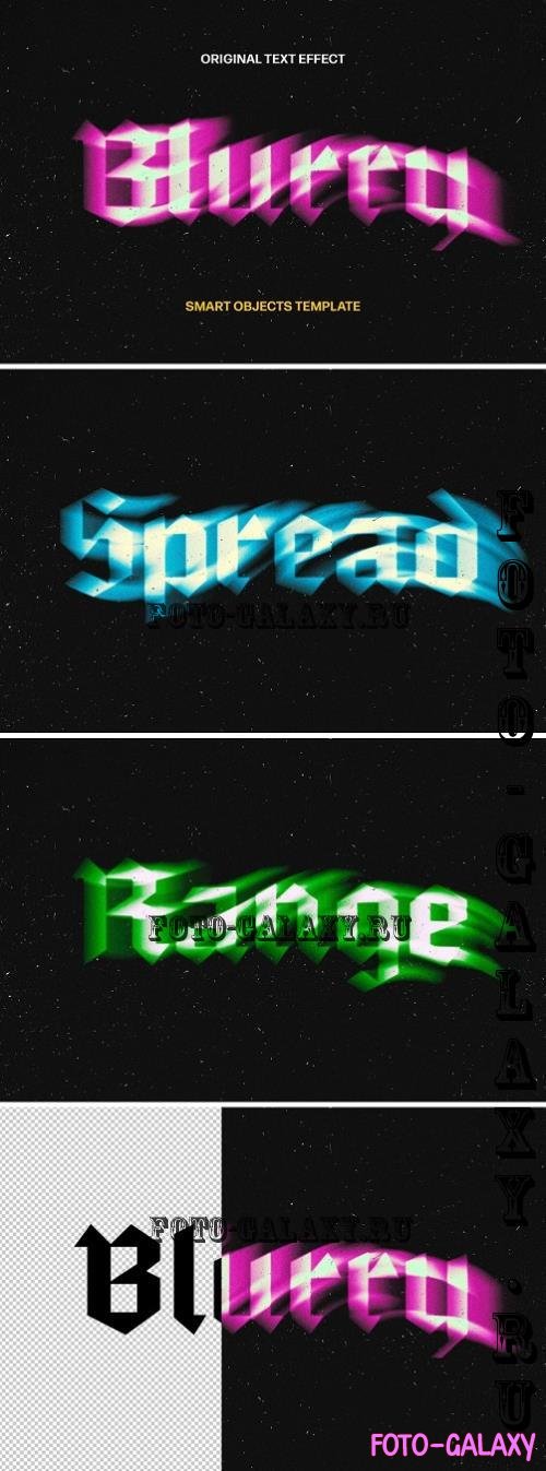 Cosmic Blurred Text Effect - 289219667 - ZYW55K7