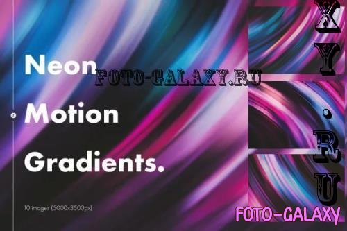 Neon Motion Gradient Backgrounds - UXF4ZKH