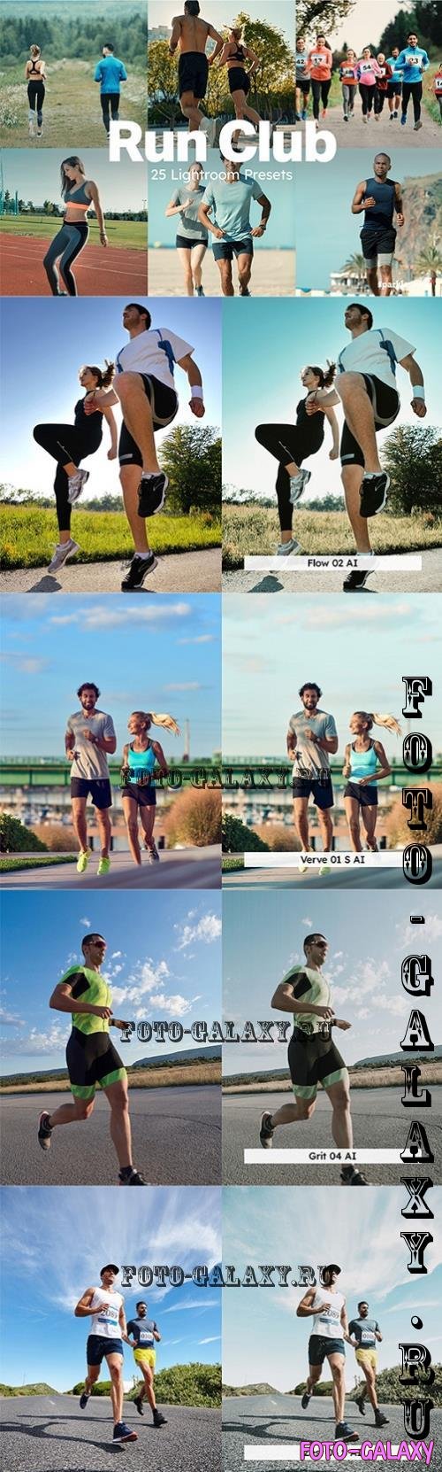 20 Run Club Lightroom Presets LUTs - 286863264