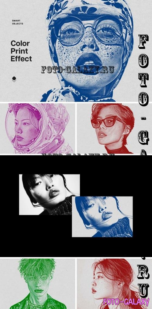 Color Print Photo Effect - 289622740
