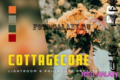 6 Cottagecore Lightroom and Photoshop Presets - BLDFPCF