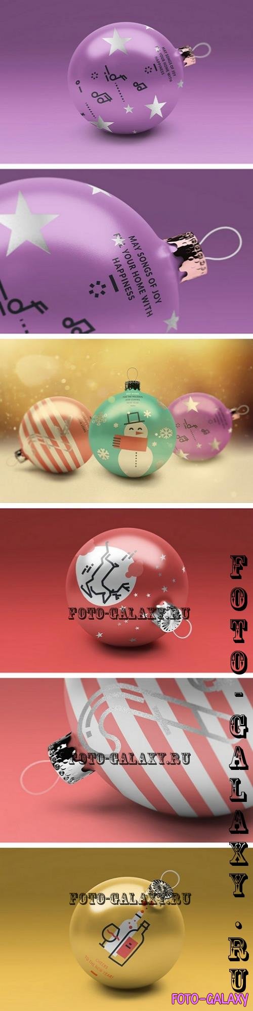 Christmas Ball Mockups - P8DUBA