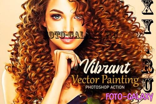 Vibrant Vector Painting Photoshop - 289831714