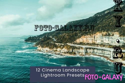 12 Cinema Landscape Lightroom Presets - Z857AMF