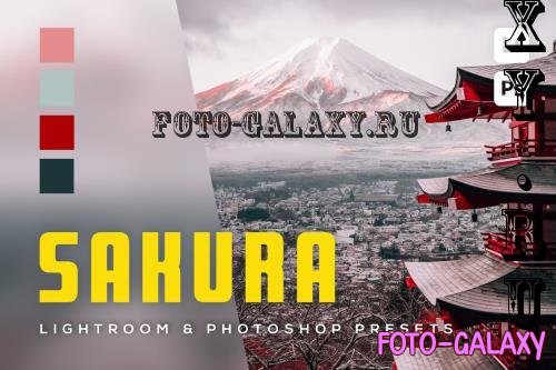 6 Sakura Lightroom and Photoshop Presets - 4MNY4LE