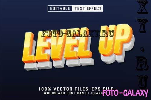 Level Up 3d Text - Editable Text Effect - X79T3CB