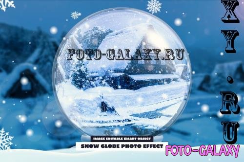 Snow Globe Photo Effect - 289901403 - JLCF9CU