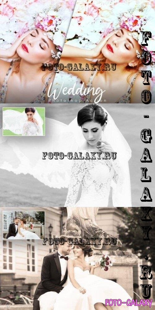 15 Wedding Photo Effect Action - 289254639