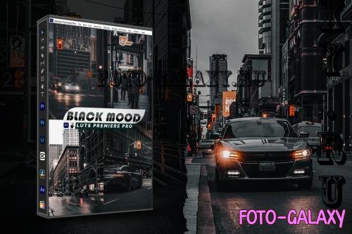 Black Mood Presets And luts Video Premiere Pro - X6P3K6V