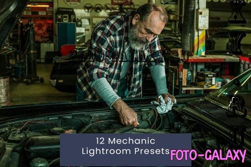 12 Mechanic Lightroom Presets - KU2NS9C