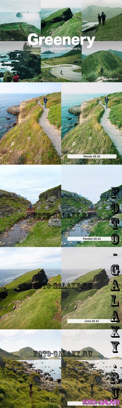 20 Greenery Lightroom Presets LUTs - 288845436