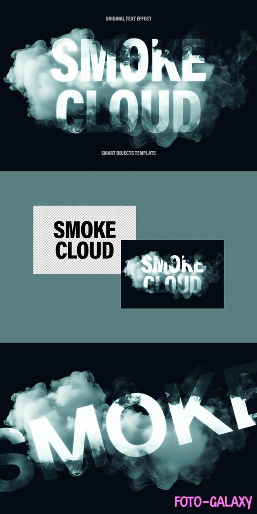 Smoke Text Effect for Photoshop