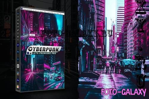 Cyberpunk Presets And luts Video Premiere Pro - 6AVX6EN