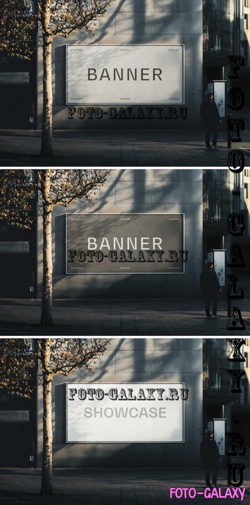 Outdoor City Banner Mockup - 289219530