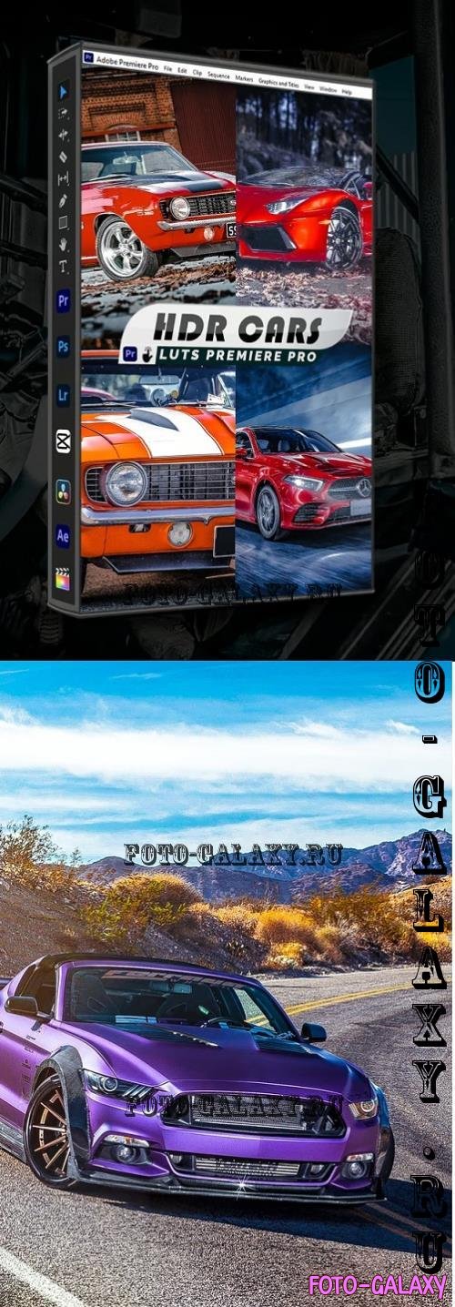 HDR Cars Lightroom Presets & luts Premiere Pro - ES62ACD
