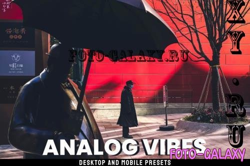 Analog Vibes - Desktop and Mobile Presets - ZEJSPAU