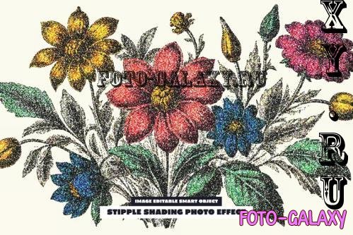 Stipple Shading Photo Effect - 290153828 - 6ZFUZV2