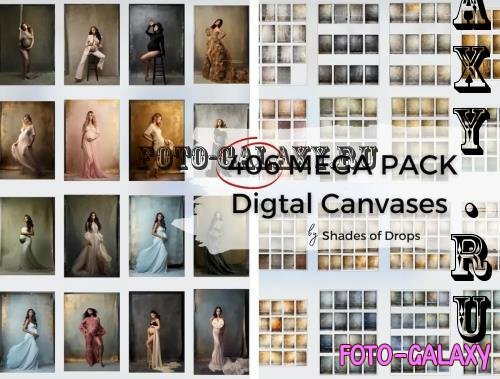 Shades of Drops - 406 Mega Pack - Digital Canvases