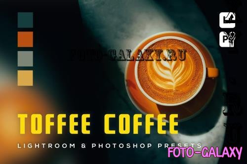 6 Toffee Coffee Lightroom and Photoshop Presets - MSNG7W4