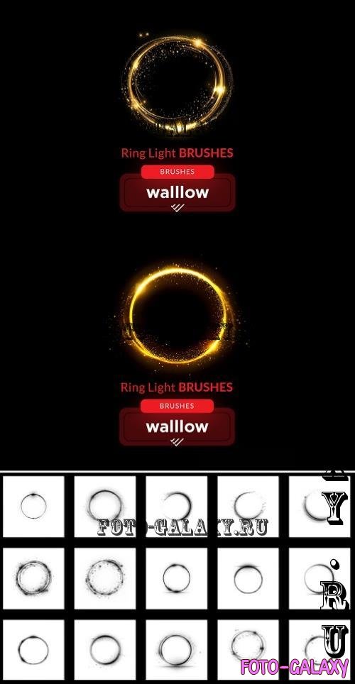 Ring light effects photoshop brushes - 287583320 - KJ3DXXT