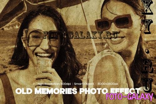 Old Memories Photo Effect - 527Q4VC