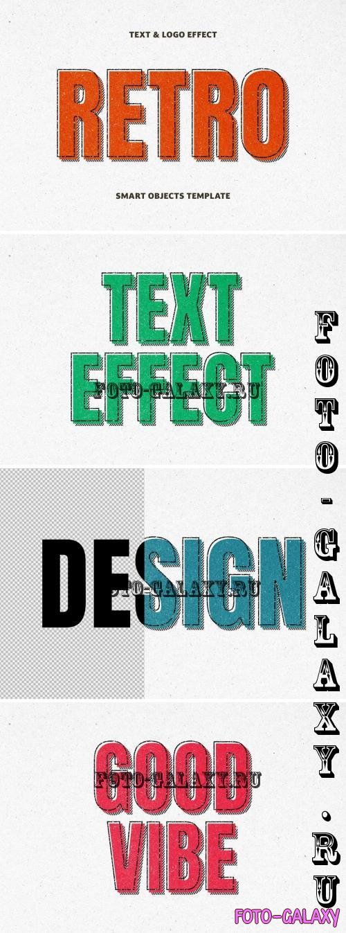 Retro Cartoon Text Effect - 290424559