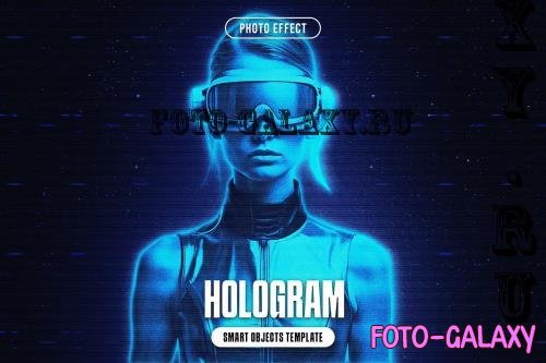 Hologram Photo Effect - 290365983