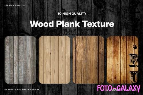 10 Wood Plank Texture Background - XBZCKG5