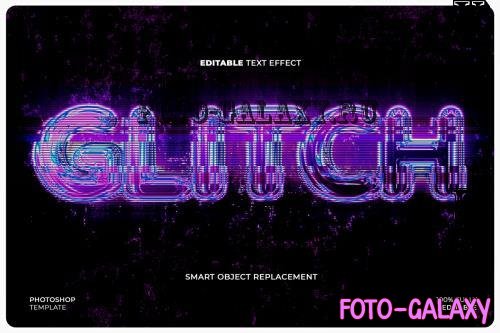 Glitch Distortion Text Effect - CWCT9GM