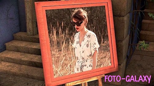 Photo Gallery In An Old Courtyard 1338120 - After Effects Templates