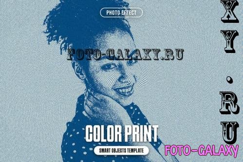 Color Print Photo Effect - 290455606 - DGTKDHR
