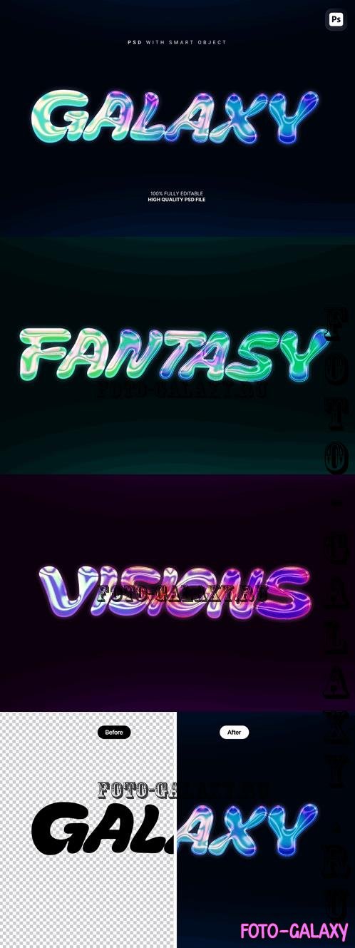 Shiny Colorful Text Effect - HNZKVXG