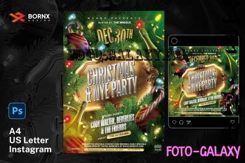 Christmas NYE Party Flyer - 5BKUBK8