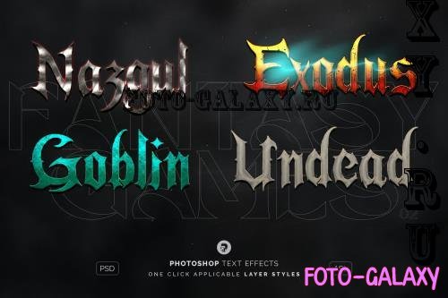 Fantasy Games Text Effects 02 - XVUPVCY