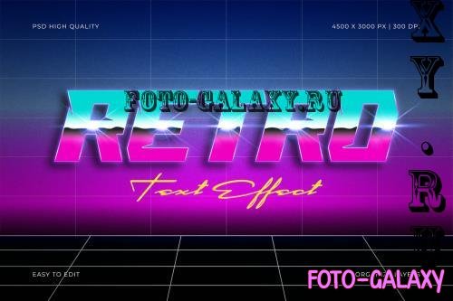 Retro Text Effect - 290723823 - 4AGVGPX