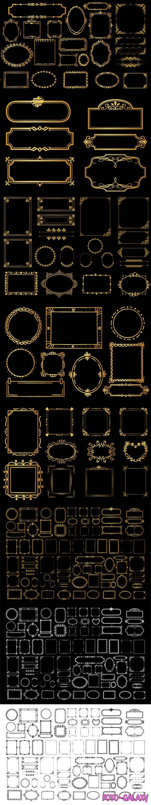 Borders & Frames Vector Design Templates