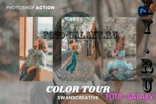 Color Tour Photoshop Action - JTV3FSP